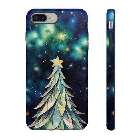 Christmas Tree On a Sky Full of Stars - Impact Resistant Phone Case iPhone 8 Plus Matte